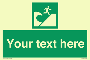 Custom Safe Condition Tsunami evacuation area